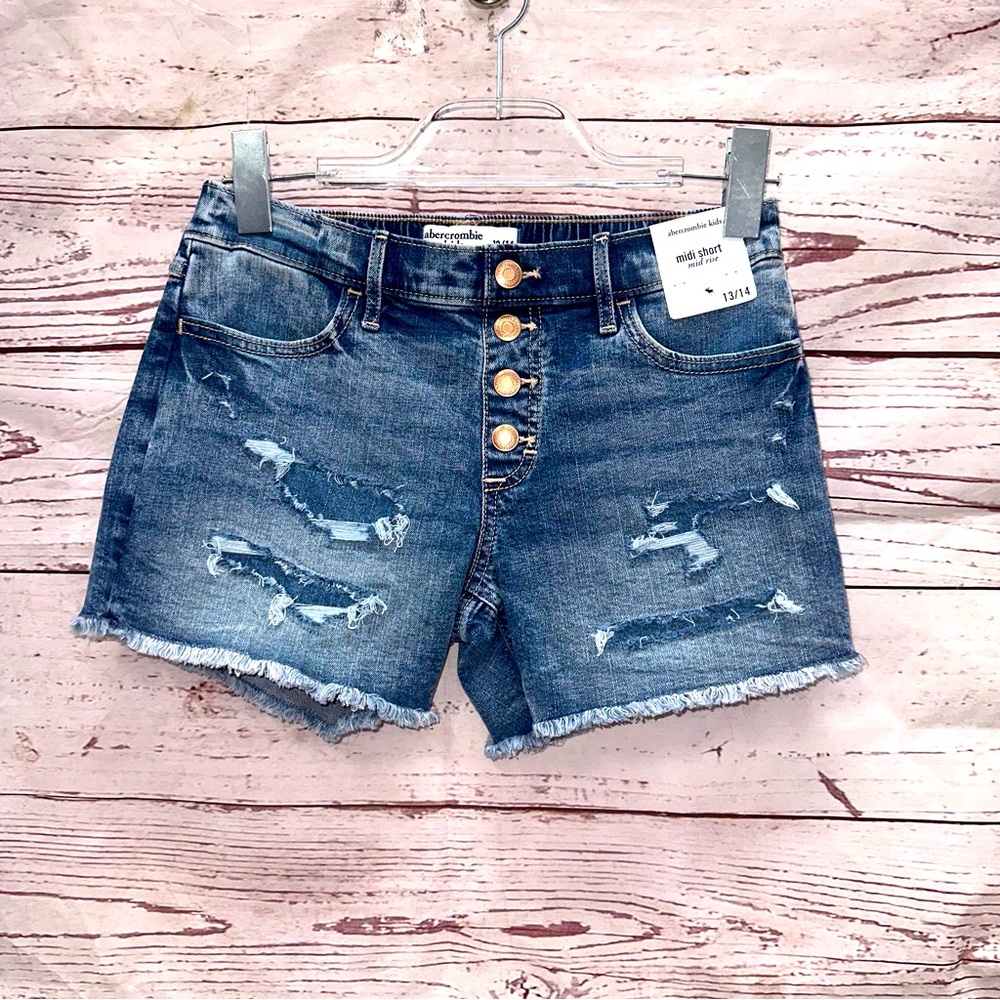 Abercrombie Kids Mid-Rise Midi Short Size 13/14